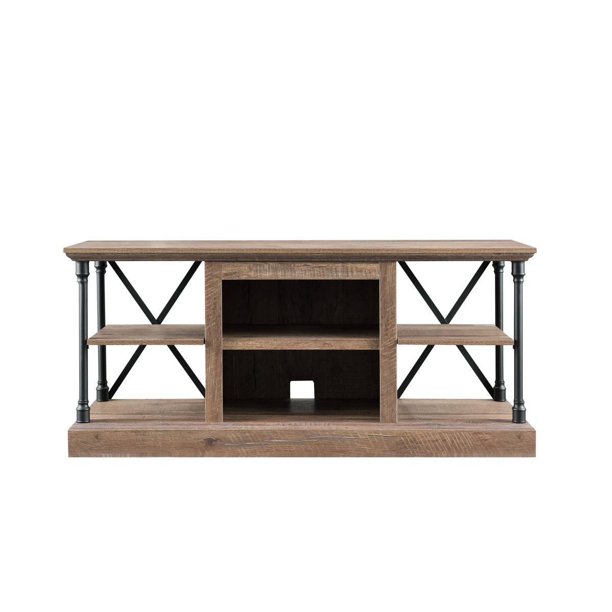Media Console in Rough Sawn Birch Finish Z940076