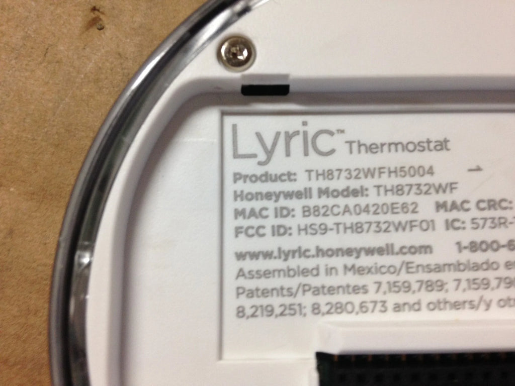 SMART ROUND WIFI PROGRAMMABLE THERMOSTAT I783