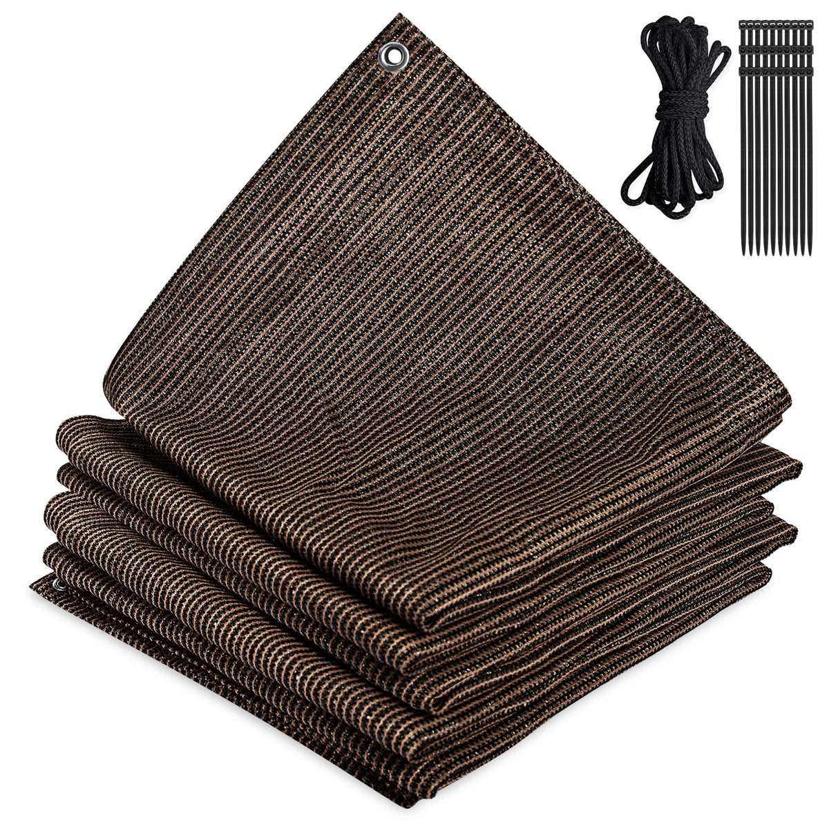 6 x 10 ft UV Resistant Shade Cloth Tarp F225353