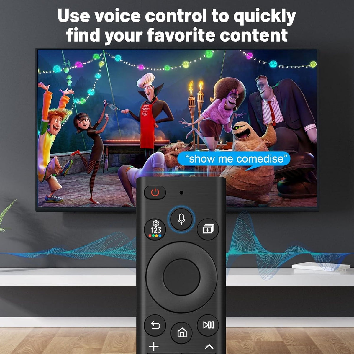 Replacement Voice Remote for Samsung Smart TVs K326277