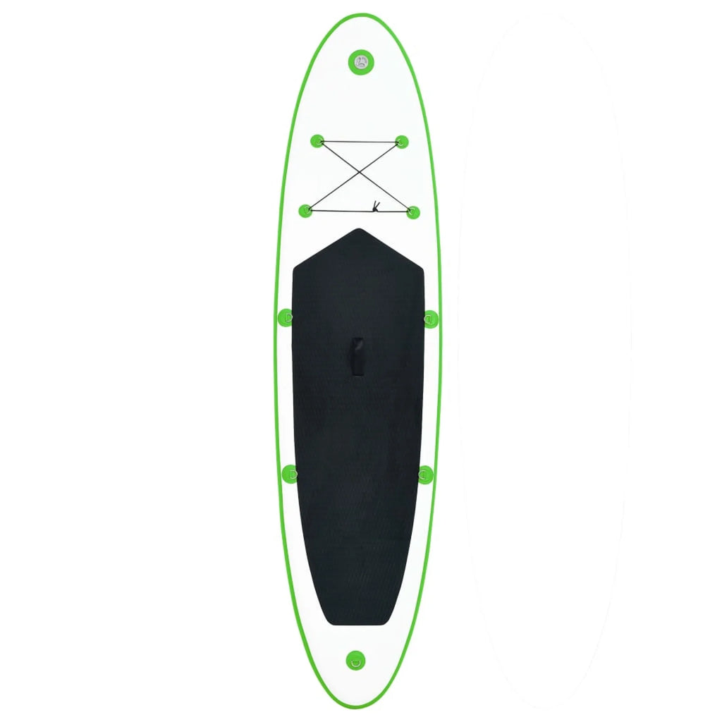 Inflatable Paddleboard Set Green and White Z4215