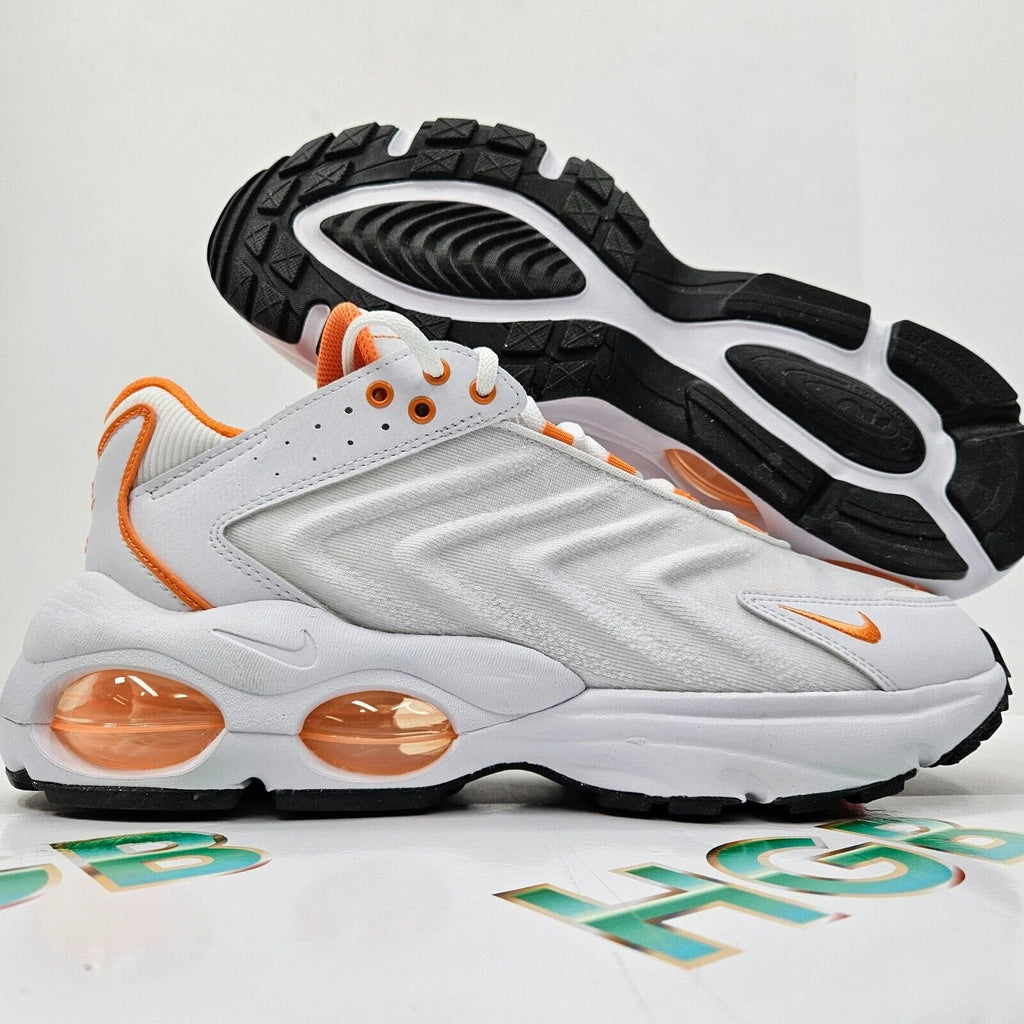 White Orange Basketball Sneaker E25900