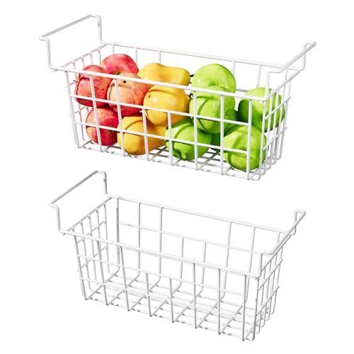 2 Pack 17.5 Inch Freezer Storage Bins with Handles N2698