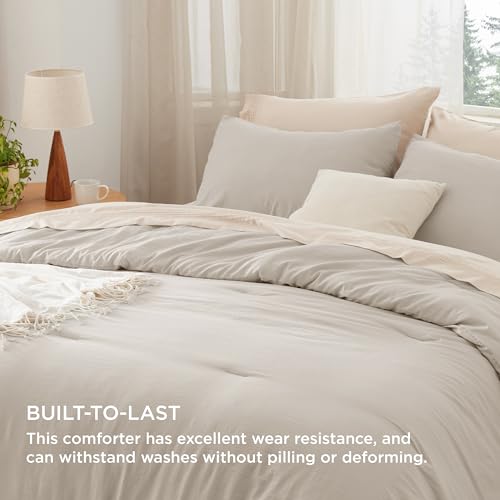 3 Pieces Prewashed Lightweight Comforter Set with 2 Pillowcases O58230