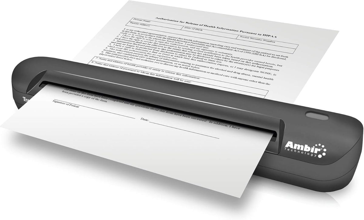 Simplex Document Scanner with Receipt Software for Windows PC G83226