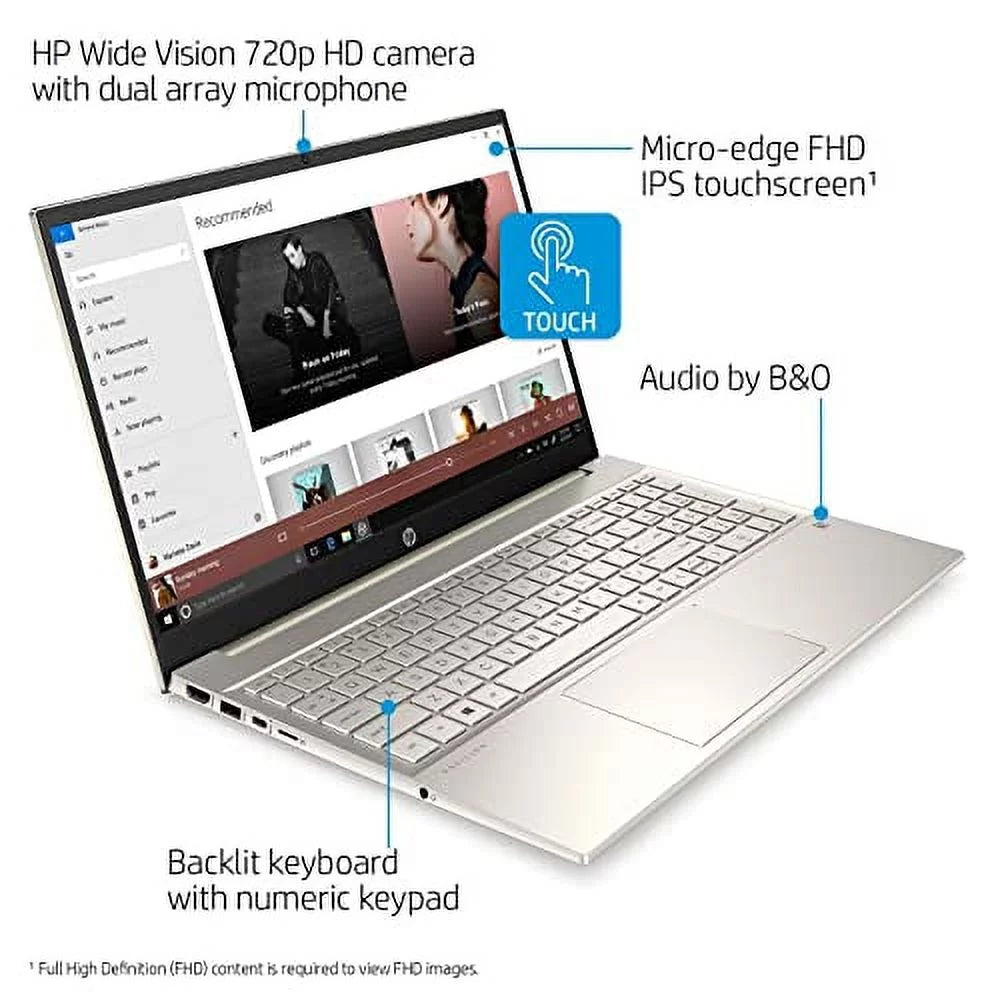 15.6" IPS FHD Touchscreen Intel i7 16GB RAM 512GB SSD Laptop W11668