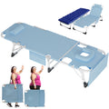 Adjustable Tanning Chair with Face & Arm Holes Z575803