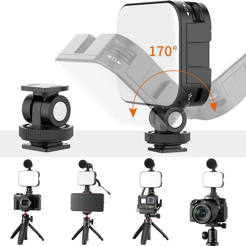 Bi-Color LED Video Light with 2000mAh Rechargeable Battery N57426
