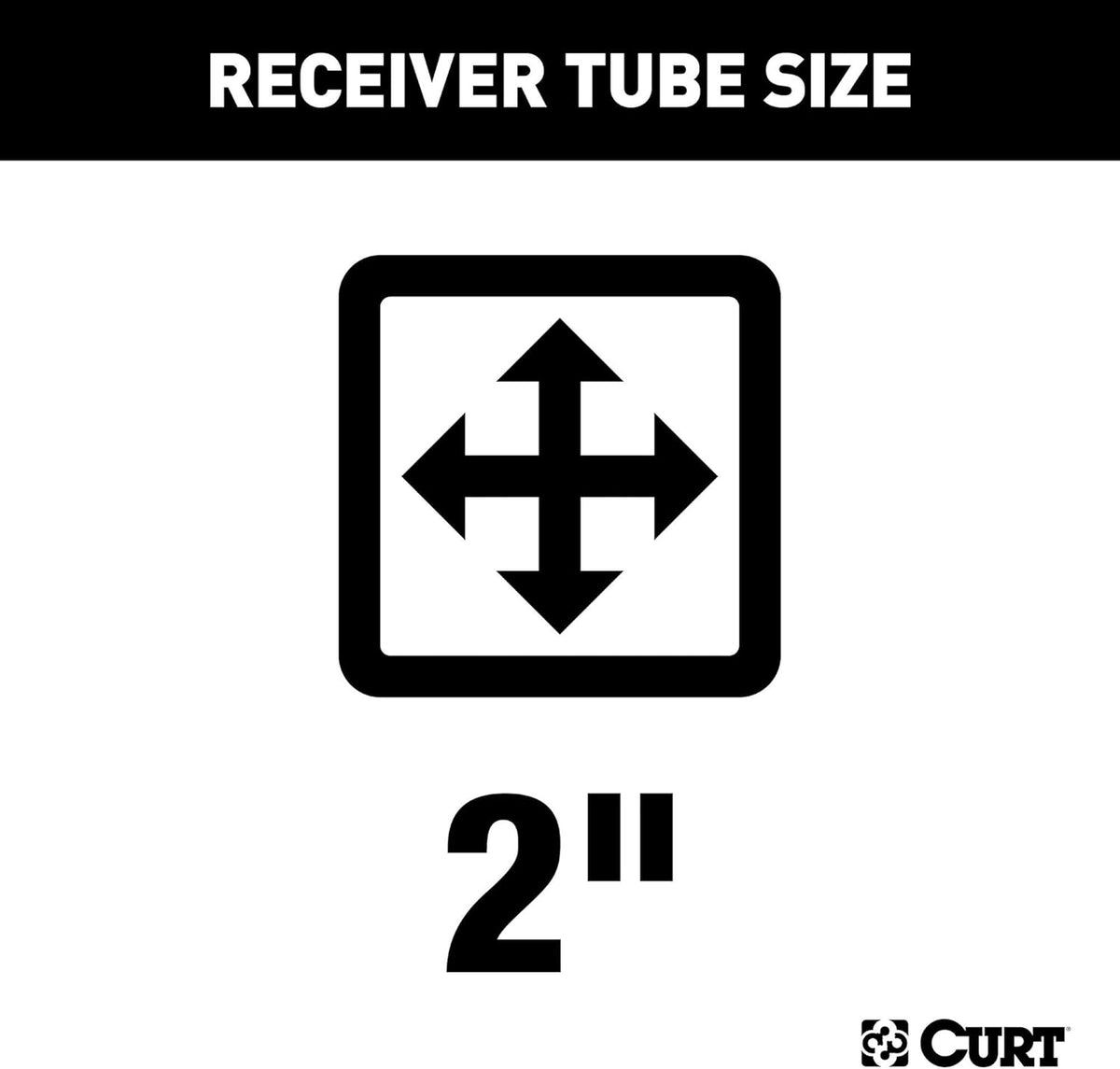 Class 3 Trailer Hitch, 2-Inch Receiver, 5,000 lbs A396205