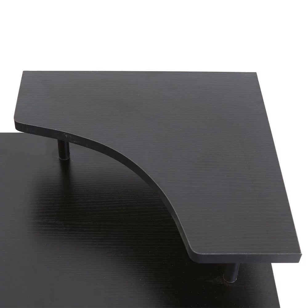 Black Computer Desk with Drawers M508