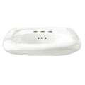 White Wall Mounted Sink F446
