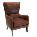 Brown Fabric Club Chair E5026