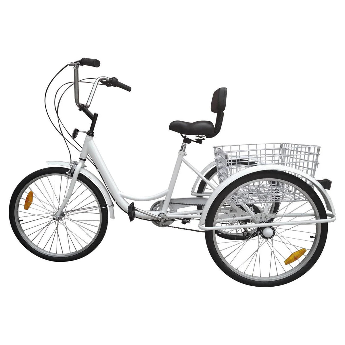 7-Speed Adult 3-Wheel Tricycle with Basket Z934162