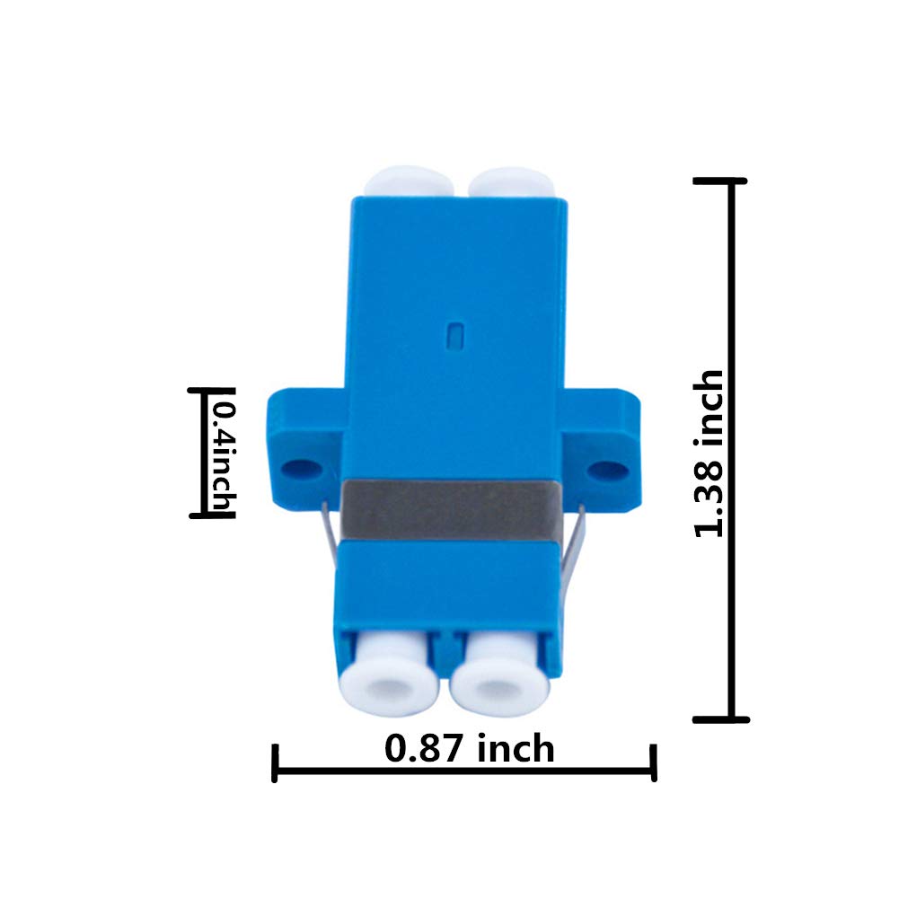 LC to LC Duplex Fiber Adapter Coupler N8402