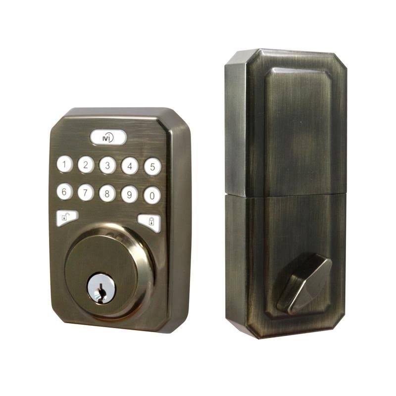 Satin Nickel Smart Lock and Deadbolt Q230