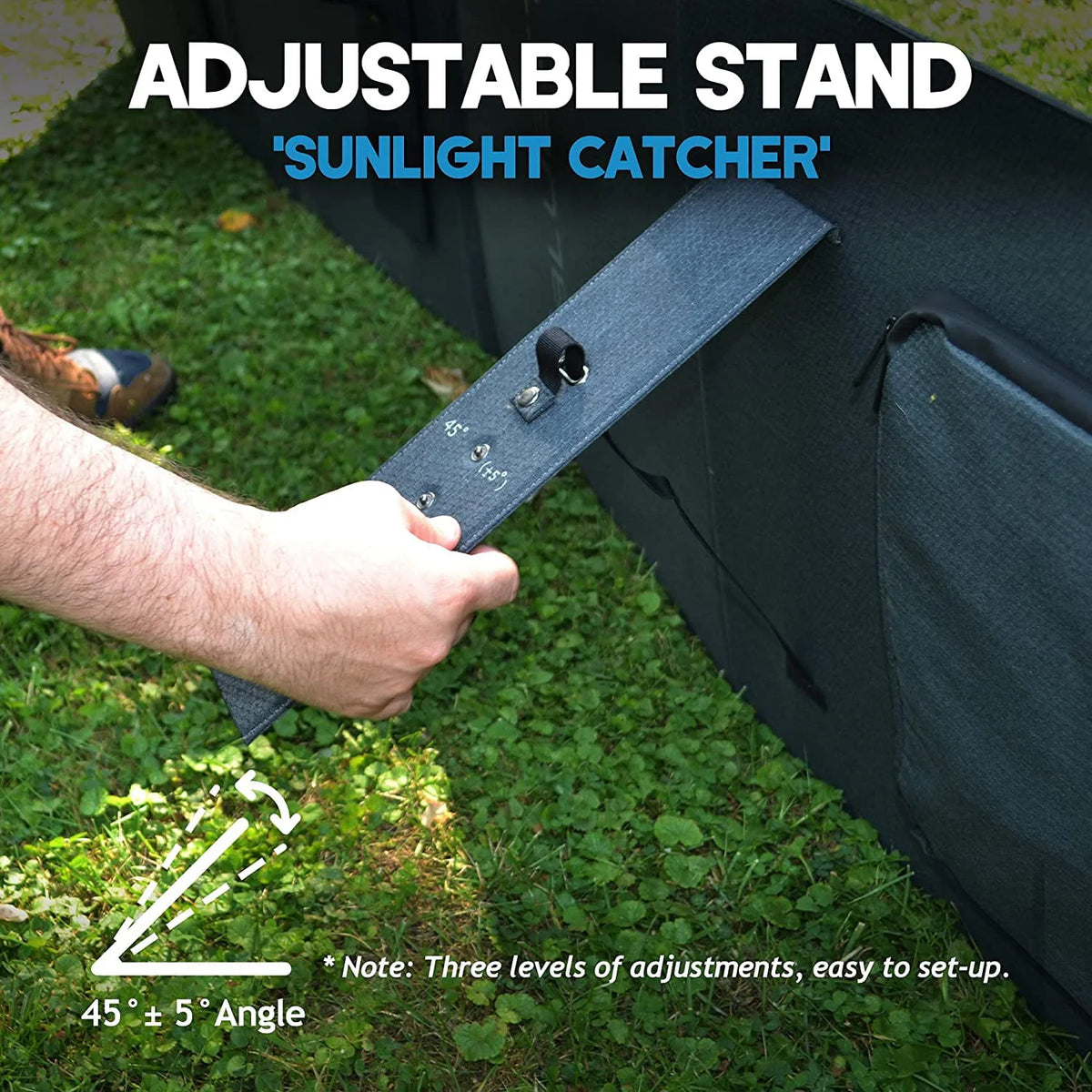120W Foldable Portable Solar Panel T388996