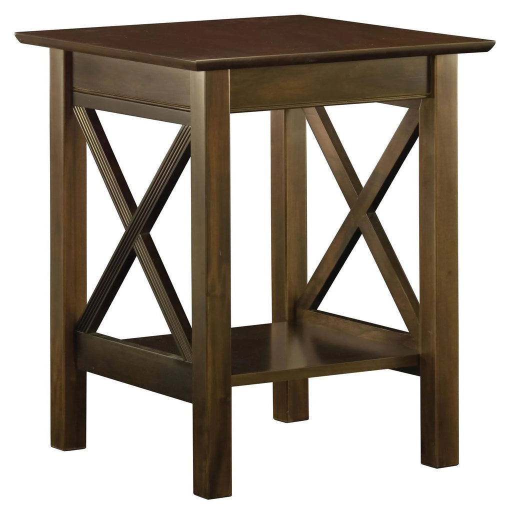 Walnut Printer Stand V121