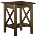 Walnut Printer Stand V121
