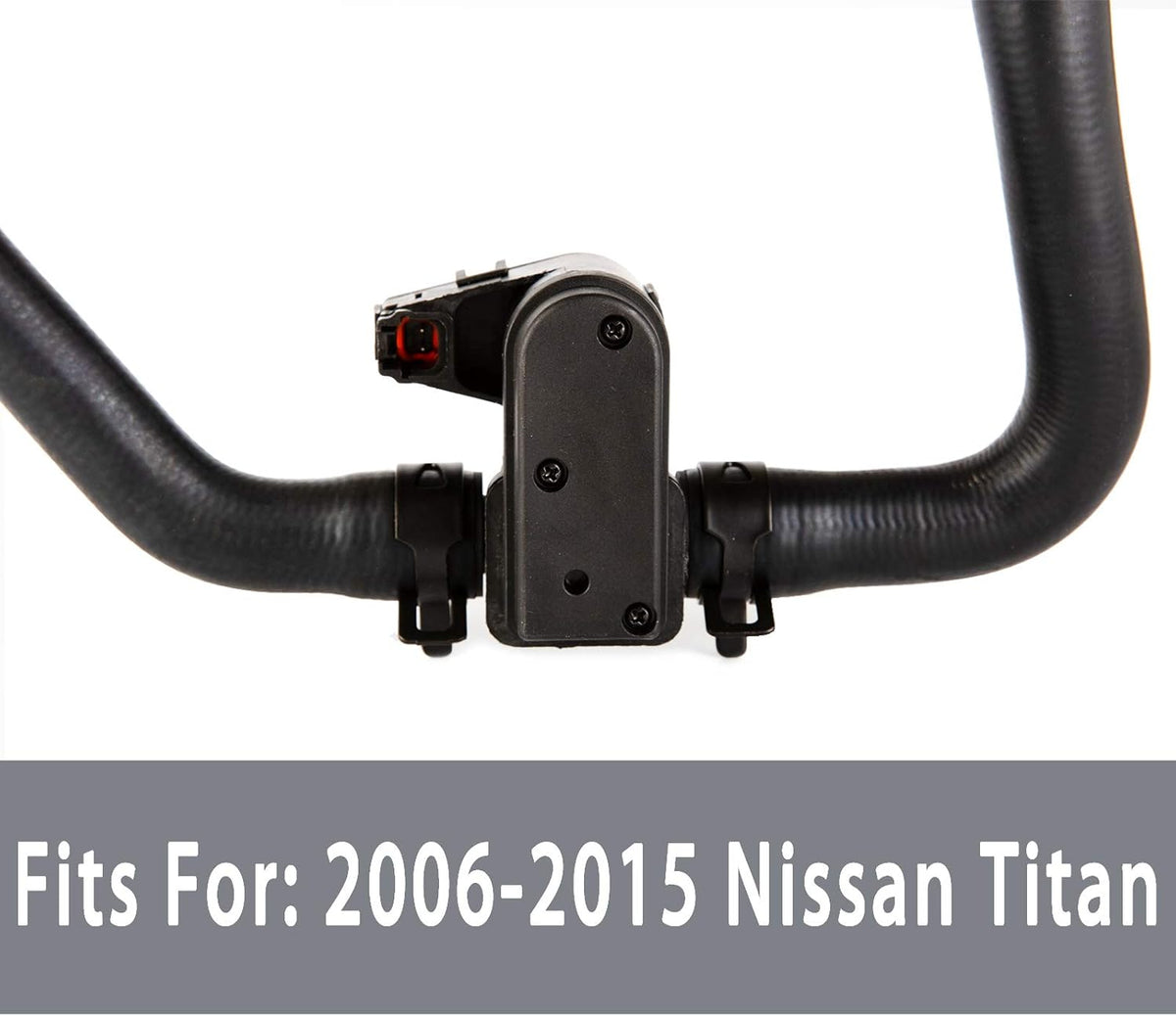 Heater Unit Inlet Hose Control Valve Compatible With Nissan Titan 5.6L 2006-2015 Pack of 2 O878