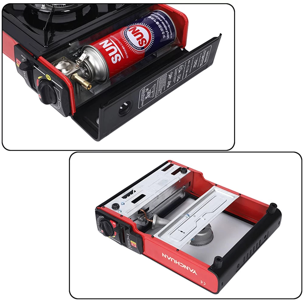 Butane Liquefied Gas Dual Purpose Camping Stove W712