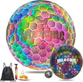 Holographic Reflective Soccer Ball Size 4 & Size 5 I80457