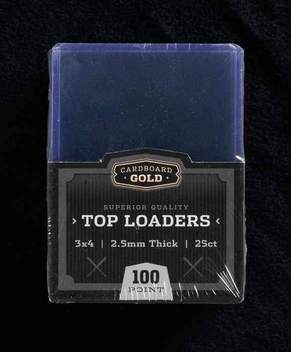 500ct 2.5mm 100pt Card Toploaders O11535