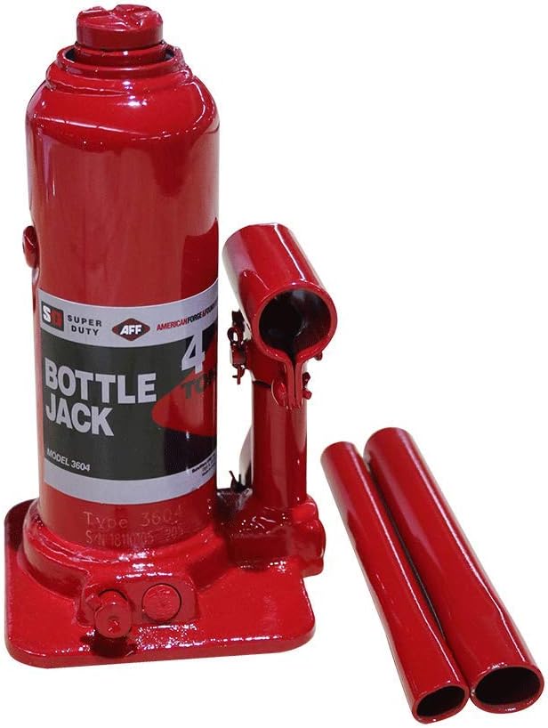 4 Ton Hydraulic Bottle Jack, Pack of 2 D90325