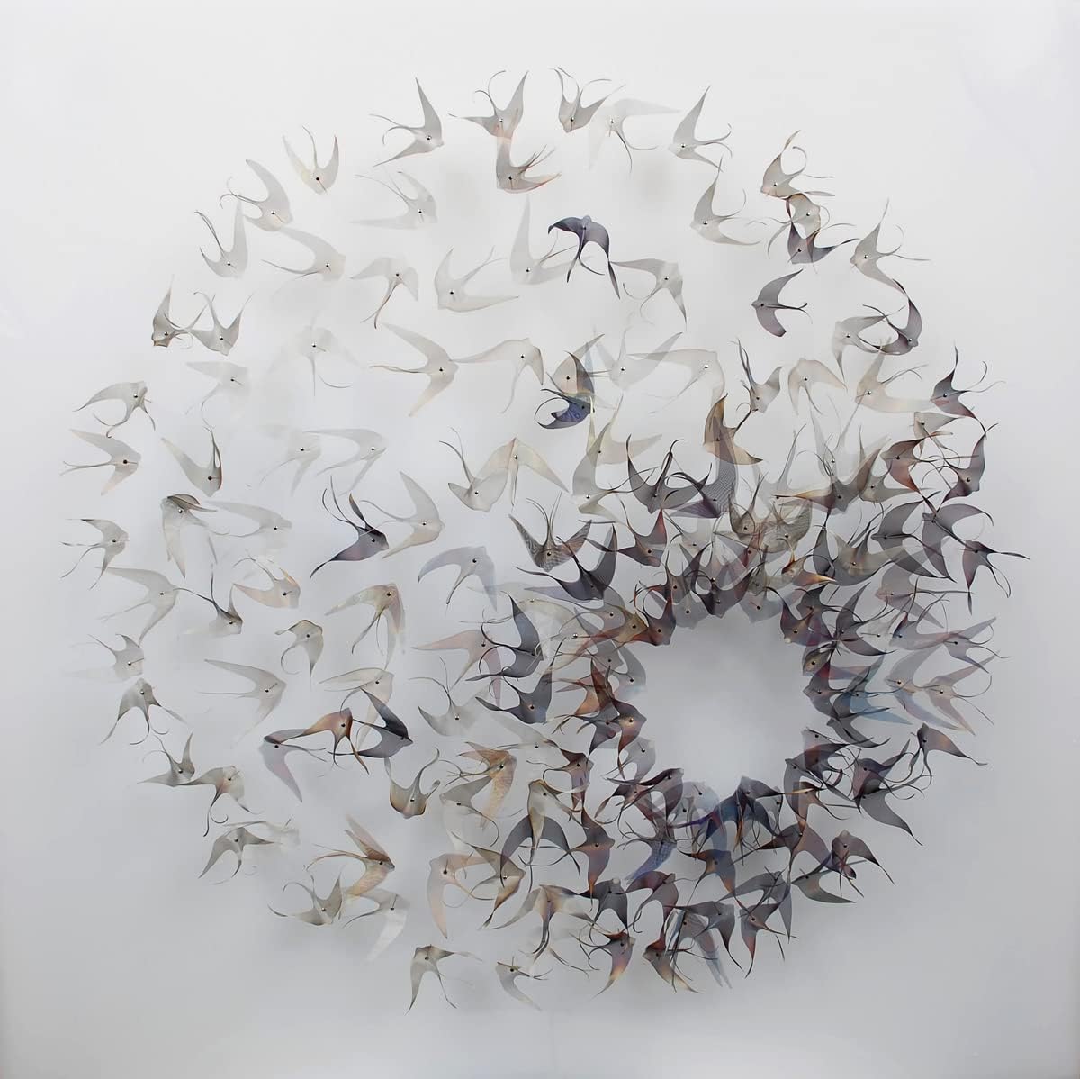 Abstract Fish Canvas Wall Art 30x30 inch J721053