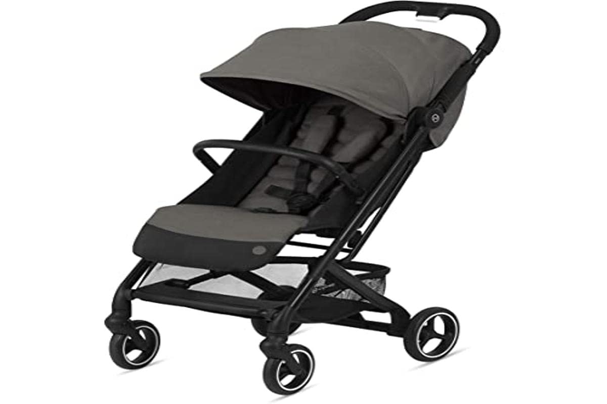 Deep Black Lightweight Travel Stroller E5087