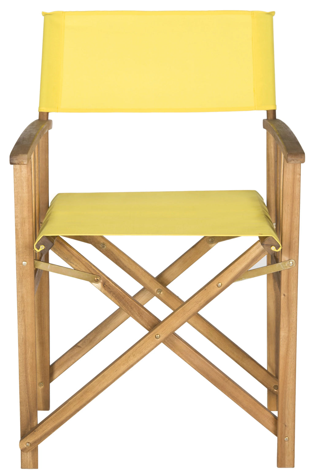Set of 2 Natural Yellow Outdoor Chair I148798