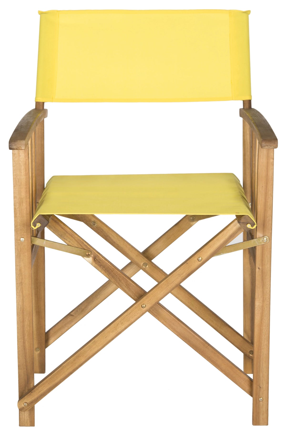 Set of 2 Natural Yellow Outdoor Chair I148798