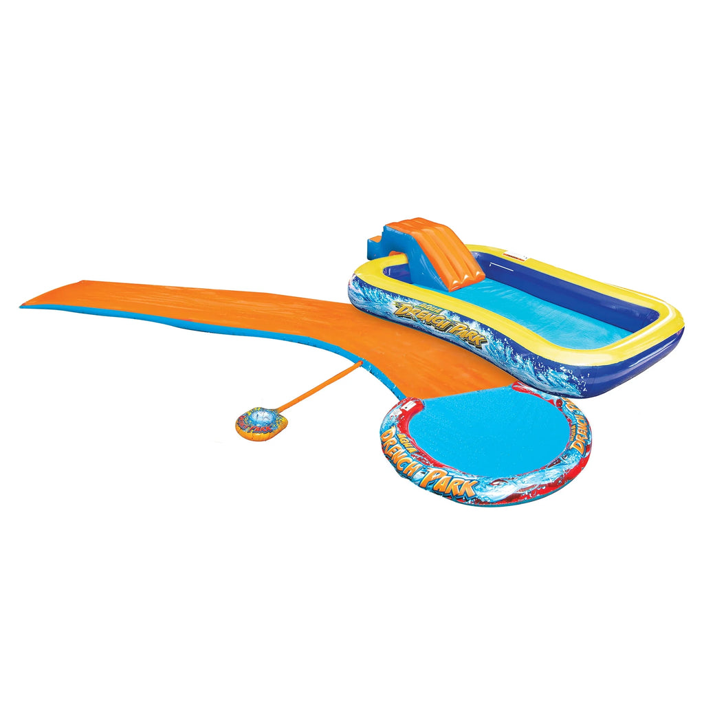 3-In-1 Splash Park with Pool, Sprinkler & Waterslide C857974