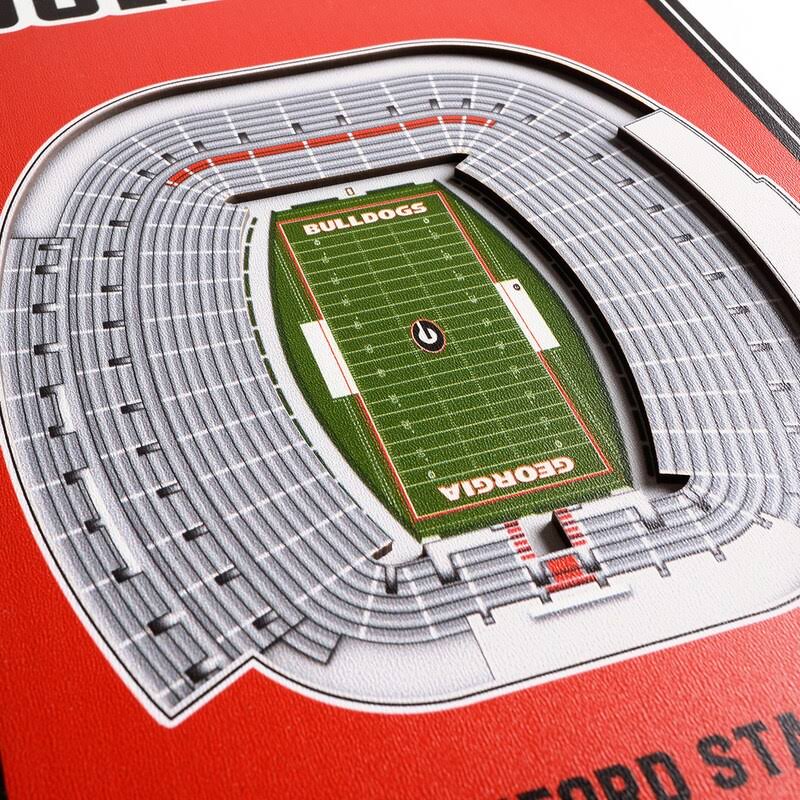 NCAA 3D Stadium Banner 8x32 R419