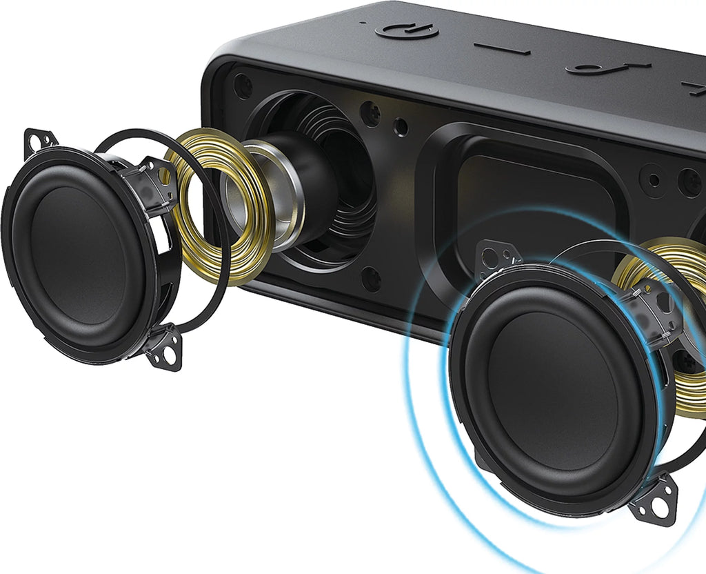 16W Portable Speaker with 20-Hour Playtime, IPX7 Waterproof X700