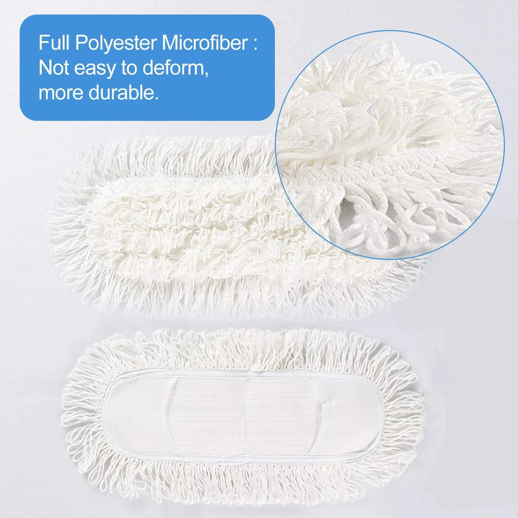 Microfiber Dust Mop Flat Mop for Tile Floor Marble Cleaning H808