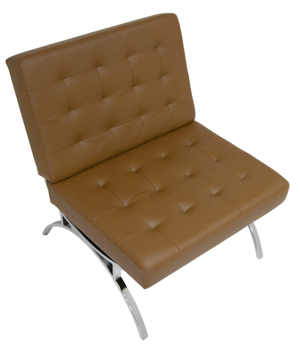 Brown Blended Leather Accent Chair R3233