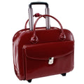 Red Wheeled Laptop Case O107