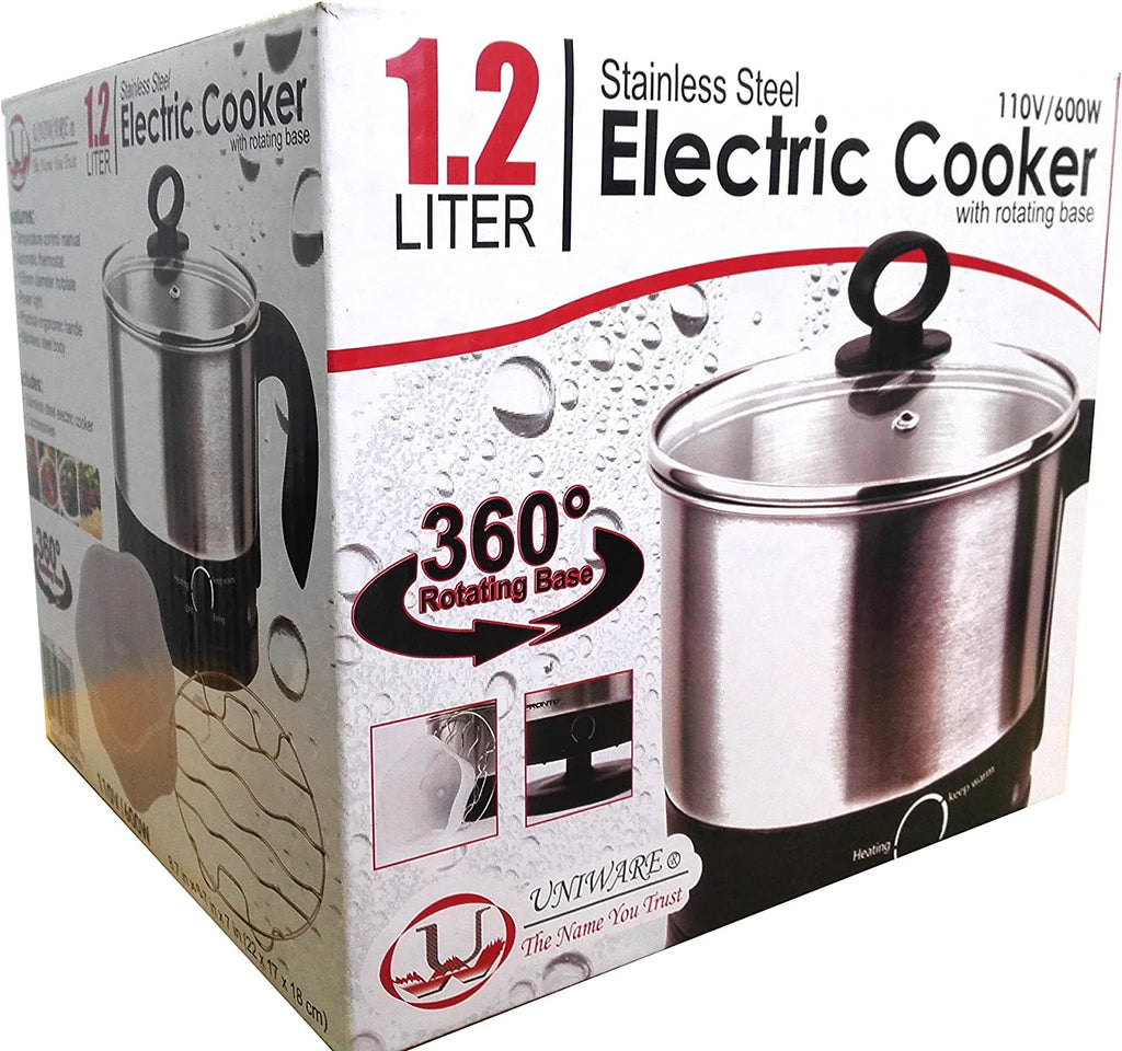 1.2 Liter Stainless Steel Electric Cooker I512