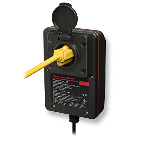 5 Amp Fully Automatic On-board Battery Charger and Maintainer with Integrated AC Inlet D93290