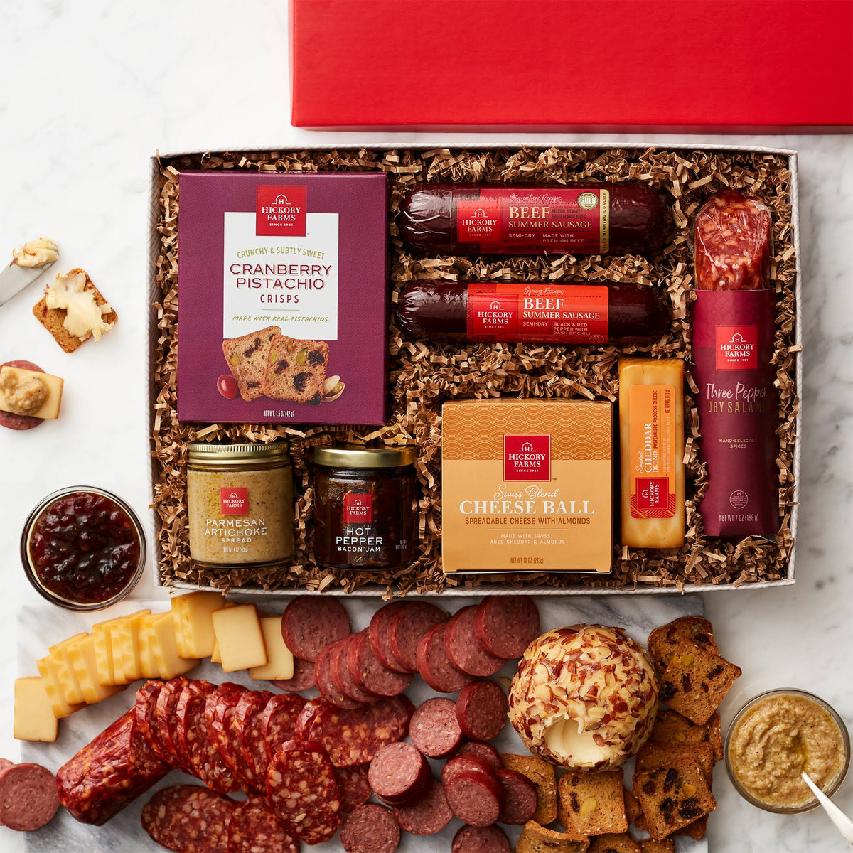 Meat, Cheese and Salami Gift Box L72789
