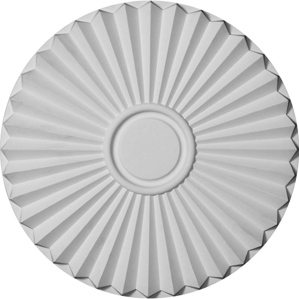 Hand-Painted Brushed Mahogany Ceiling Medallion P998832