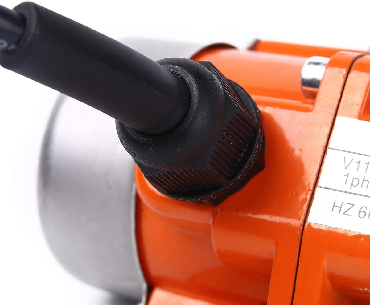 Vibrating Motor 40W Mini Industrial Concrete Vibrator Single Phase Aluminum Alloy AC 110V 3600rpm Pack of 2 J210212