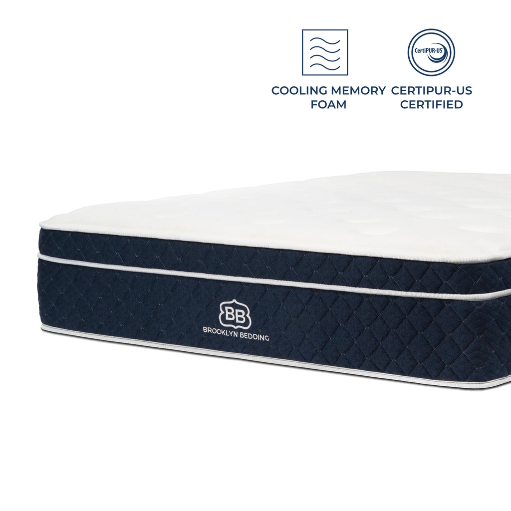 14 Plush Hybrid Mattress with Cooling Cover, Queen Z32014