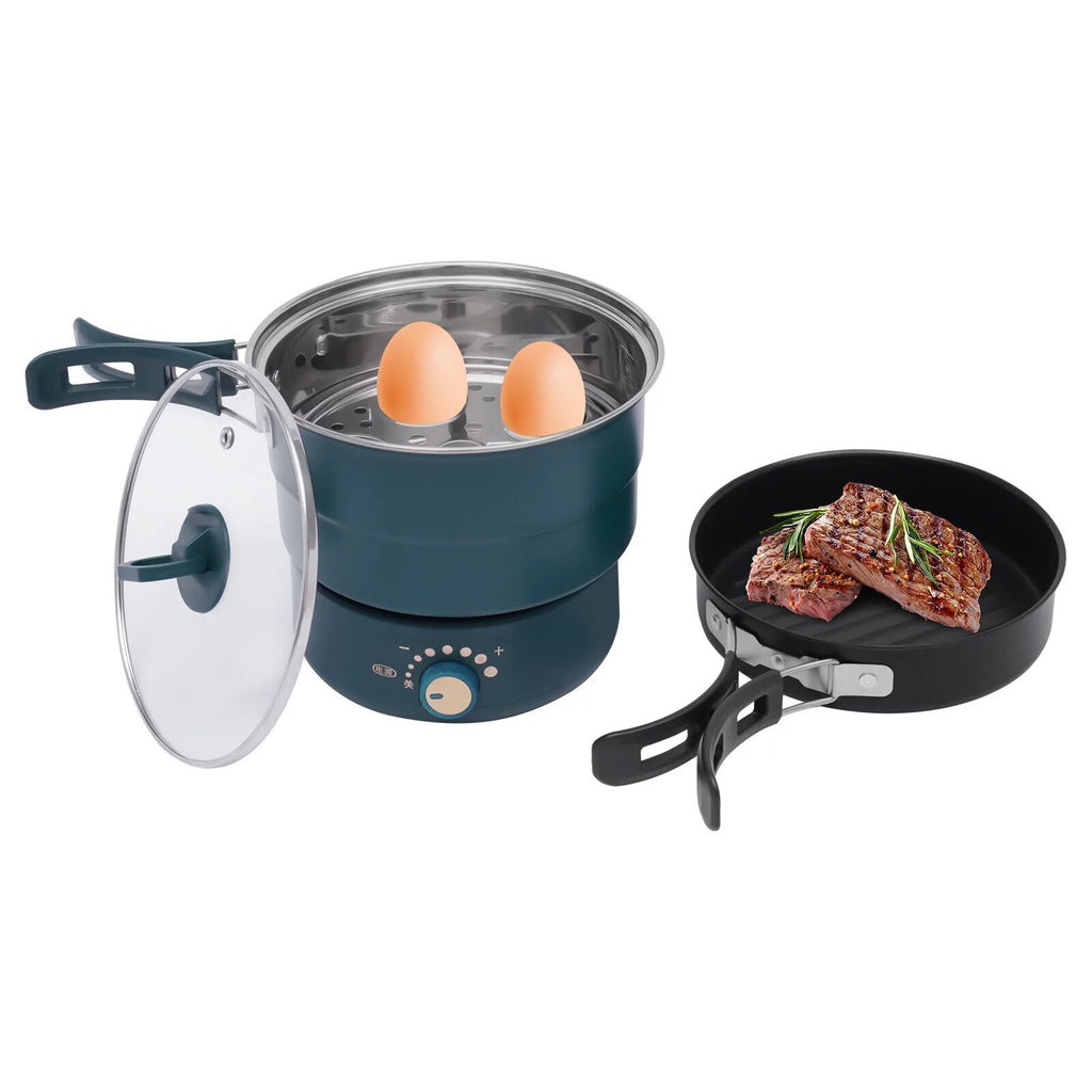 Portable Multifunction Split Electric Cooker with Steamer 110V V8652