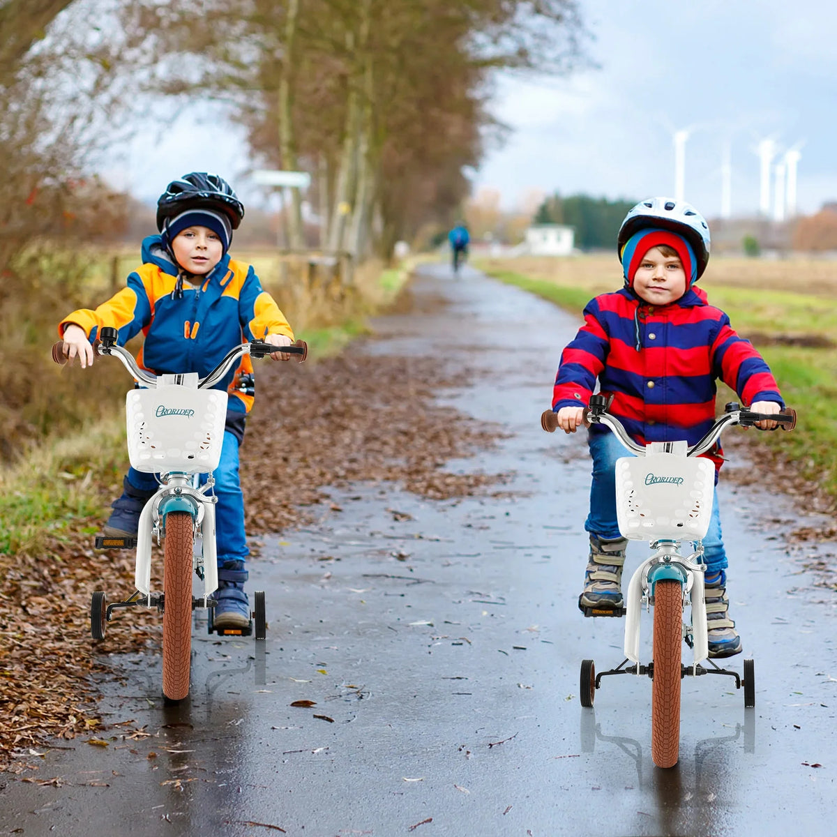 Pink Kids Bike with Training Wheel R2587