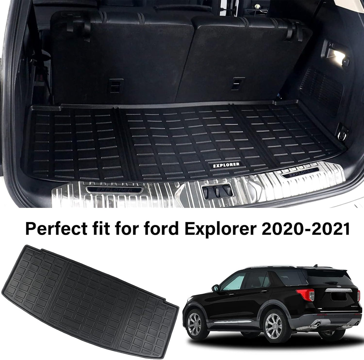 3 Row & Cargo Liner Floor Mats E127830