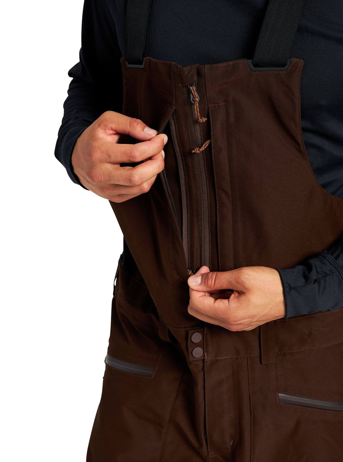 Seal Brown L GORE-TEX Bib Pant Q4729