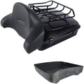 10.7" Tour Pack Trunk with Backrest Pad Mounting Rack Z546678