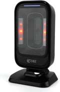 Desktop Barcode Scanner, Omnidirectional Hands-Free USB Wired Barcode Reader S81262