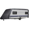 3 Layers Camper Trailer Cover Fits 20' to 23' Trailer Breathable Waterproof (Grey) R34411